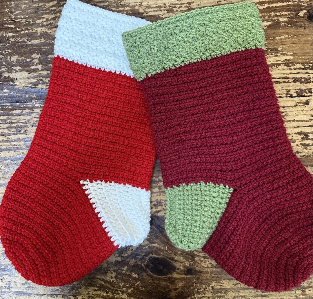 Holiday Stocking Crochet with Clayton