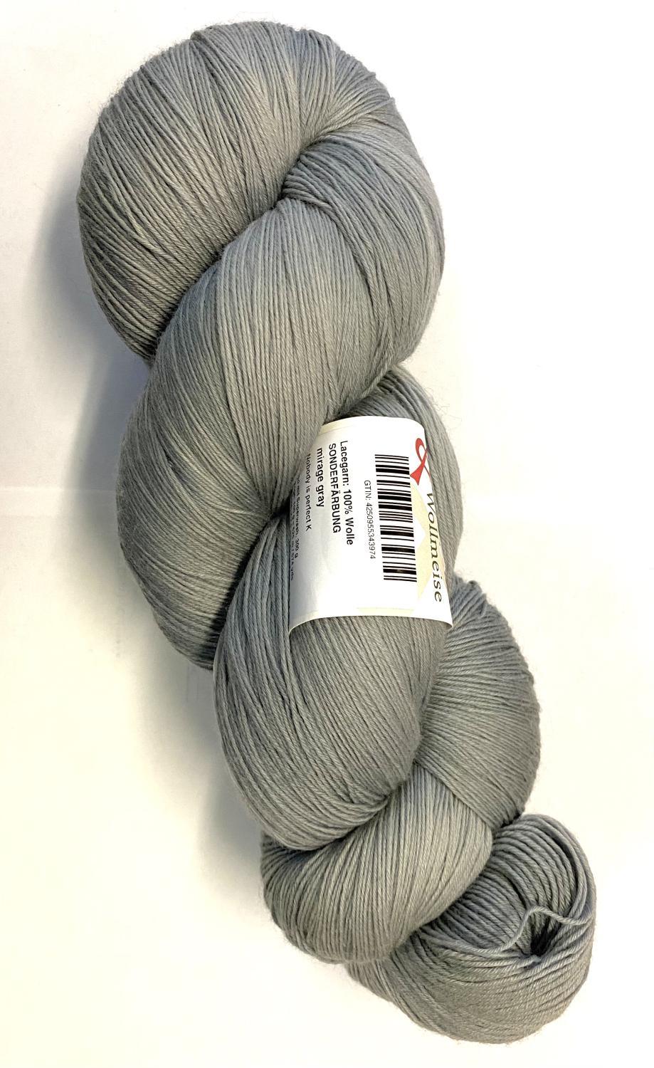 Wollmeise Lace Mirage Grey