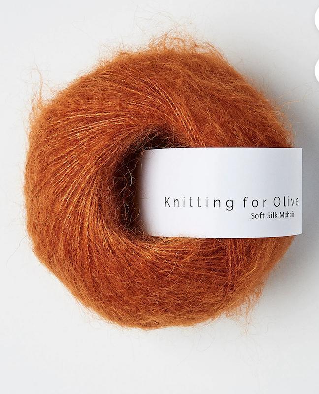 Knitting for Olive Soft Silk Mohair
