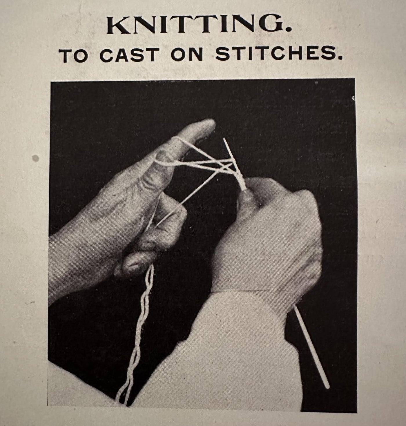 Gemma Beginning Knitting-private lesson
