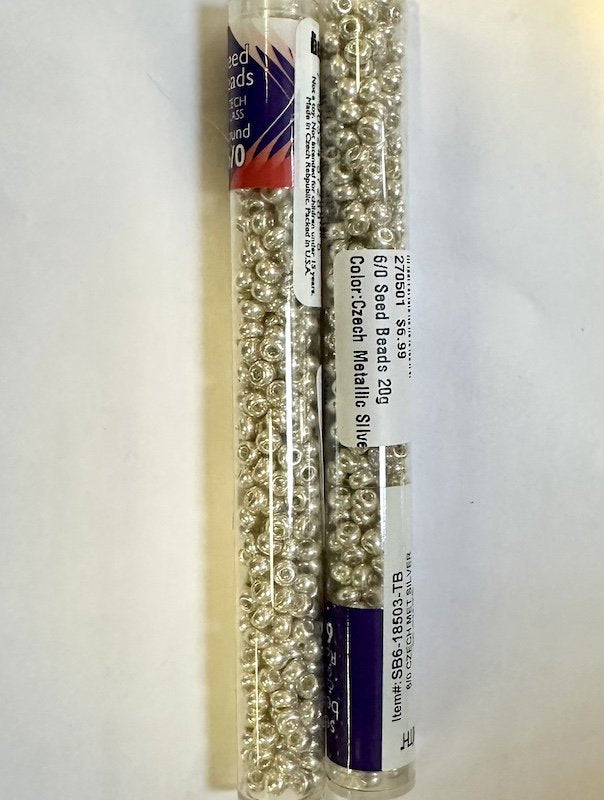 6/0 Seed Beads 20g