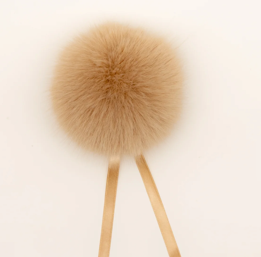 Ikigai Fiber Faux Fur Pom Poms