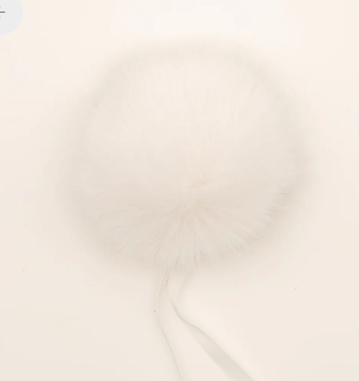 Ikigai Fiber Faux Fur Pom Poms