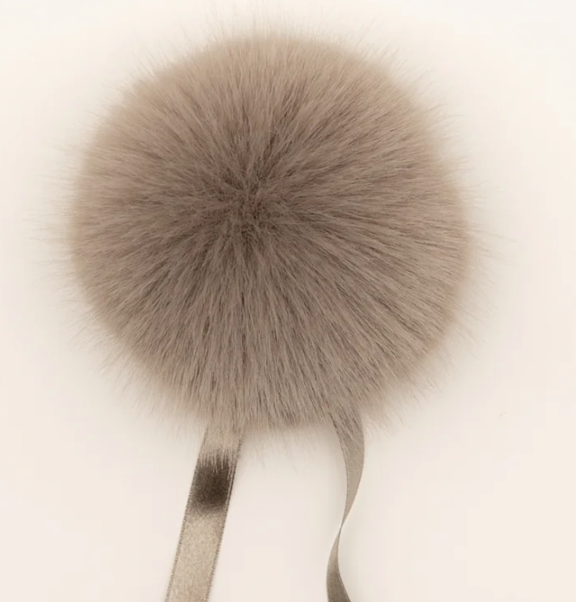 Ikigai Fiber Faux Fur Pom Poms