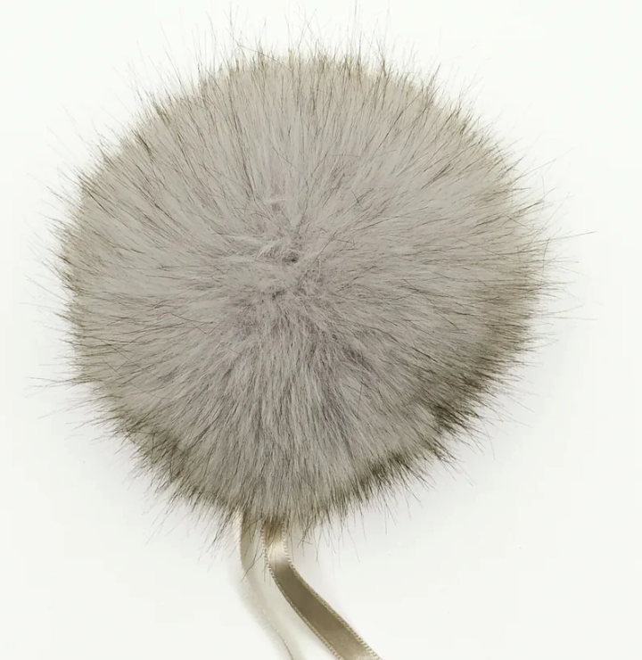 Ikigai Fiber Faux Fur Pom Poms