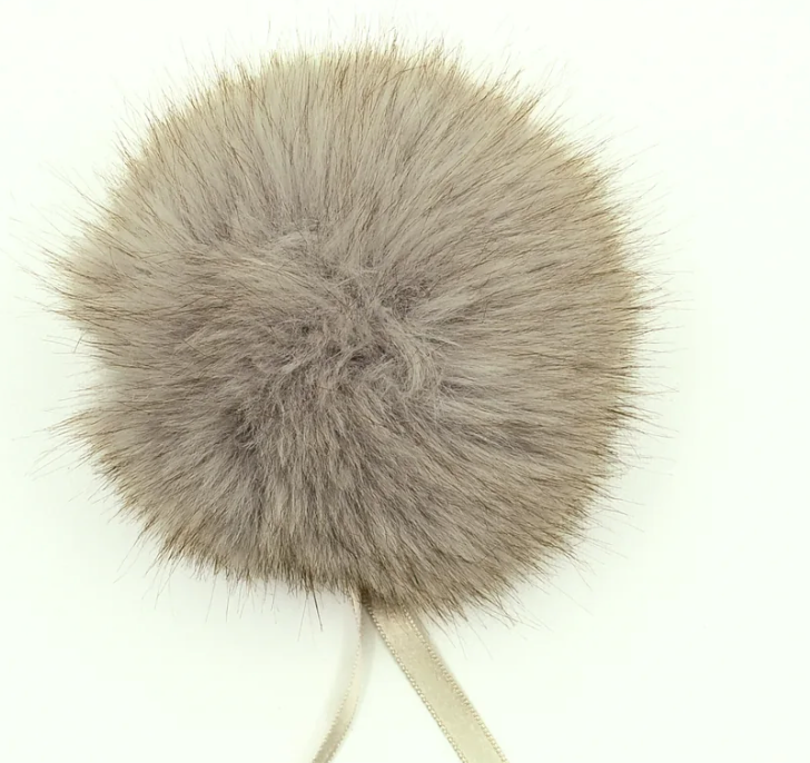 Ikigai Fiber Faux Fur Pom Poms