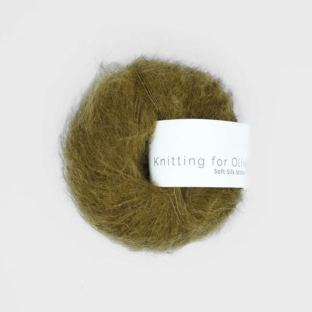 Knitting for Olive Soft Silk Mohair